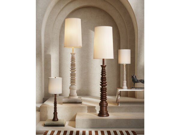 Malayan White Floor Lamp - Image 5