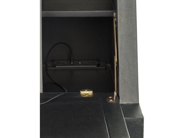 Verona Black Secretary Desk - Image 4