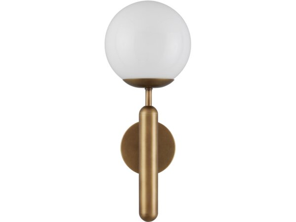 Barbican Single-Light Brass Wall Sconce - Image 4