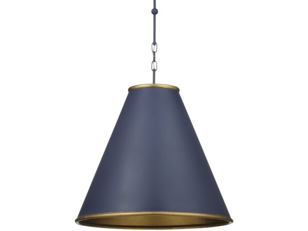 Pierrepont Large Blue Pendant - Image 4