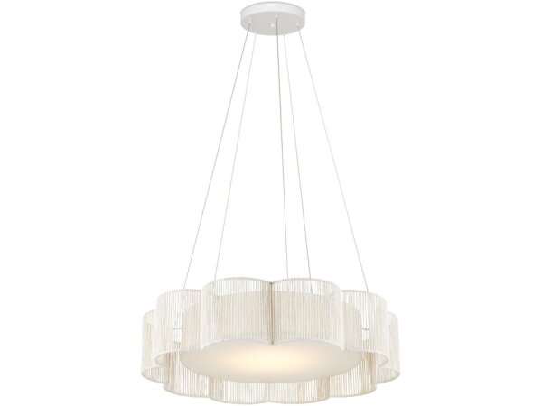 Ancroft White Chandelier - Image 5
