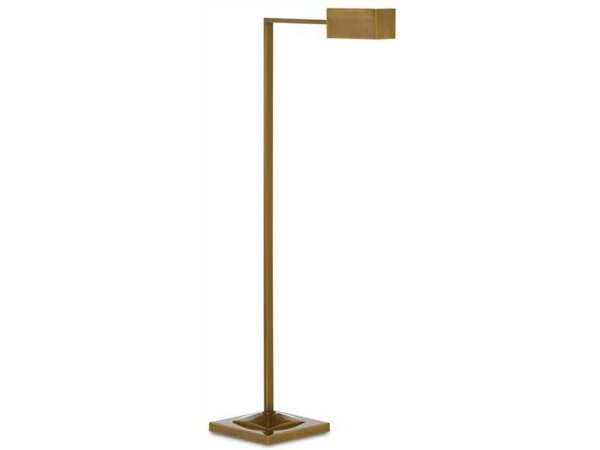 Ruxley Brass Floor Lamp