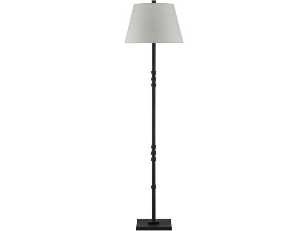Lohn Black Floor Lamp - Image 2