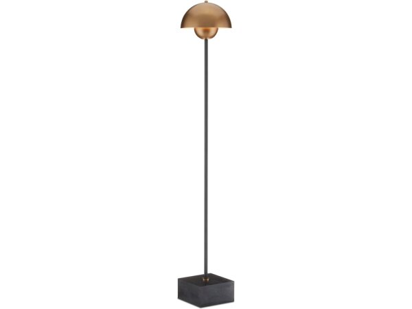 La Rue Brass Floor Lamp - Image 2