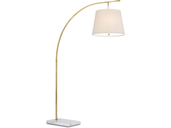 Cloister Medium Brass Floor Lamp - Image 3