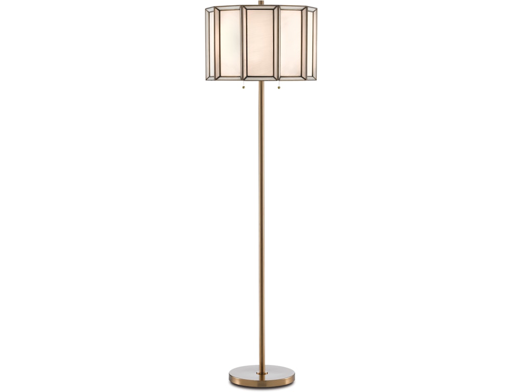 Daze Brass Floor Lamp