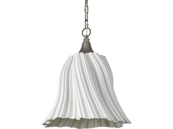 Twirl White Pendant - Image 5