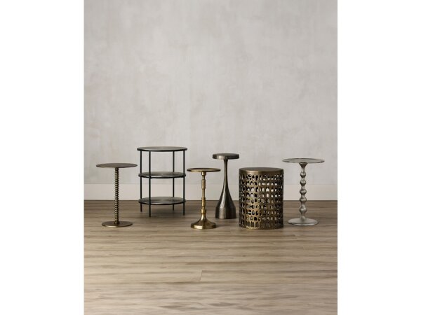 Luca Brass Drinks Table - Image 5