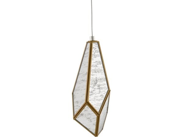 Glace Mirror 7-Light Linear Multi-Drop Pendant - Image 3