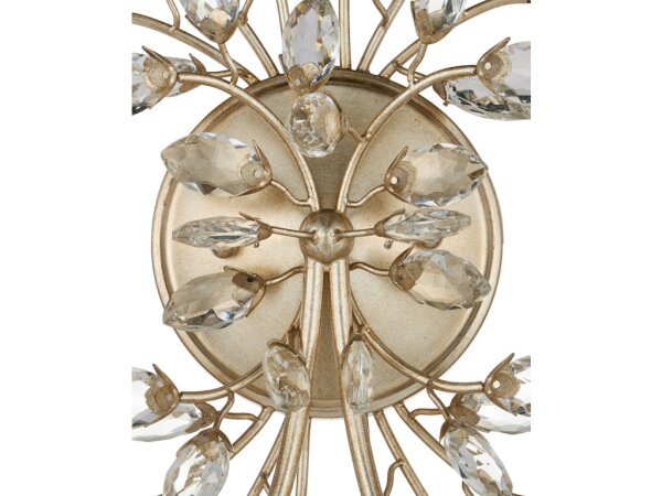 Forget-Me-Not Silver Wall Sconce - Image 2