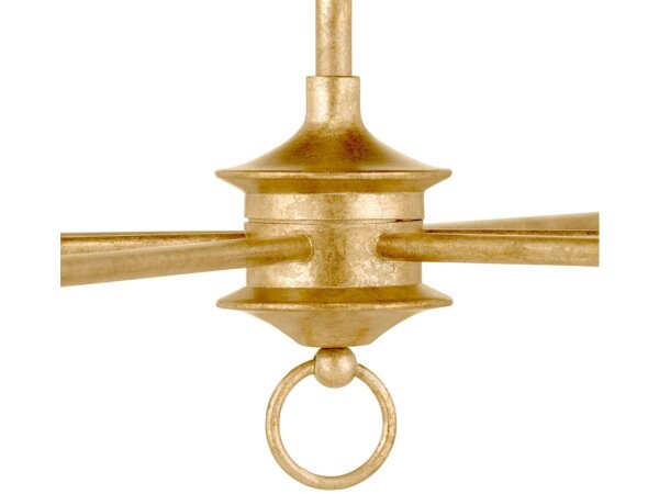 Nottaway Two-Tier Gold Chandelier - Image 3