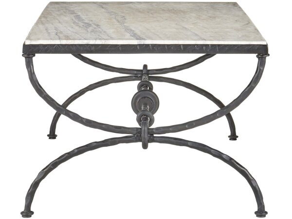 Agora White Travertine Cocktail Table - Image 5