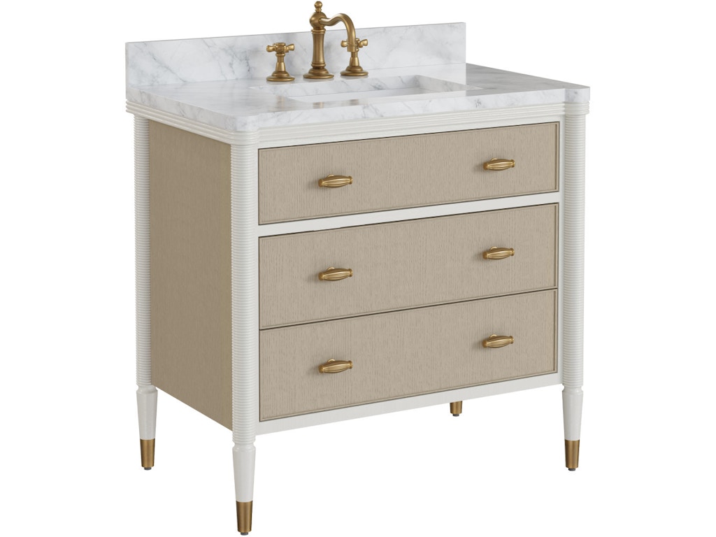 Aster 36" Vanity with Rectangular Undermount Sink