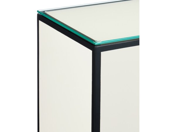 Ivory Lacquer Side Table - Image 2