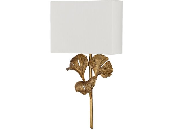 Gingko Gold Wall Sconce - Image 3