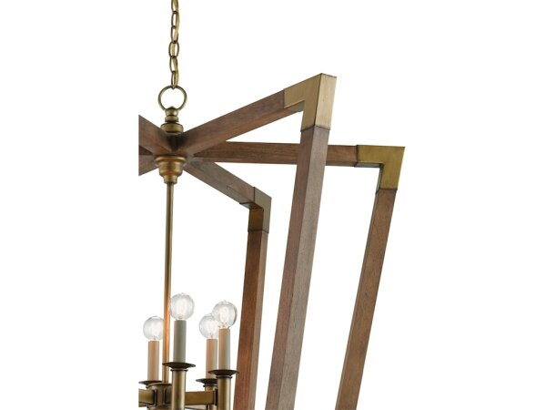 Bastian Large Chestnut Lantern - Image 3