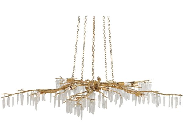 Forest Light Gold Chandelier - Image 3