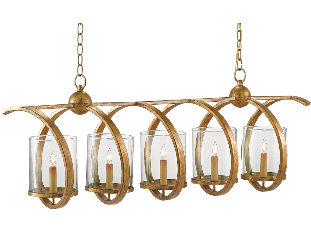 Maximus Medium Gold Chandelier
