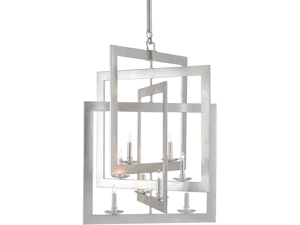 Middleton Large Silver Chandelier