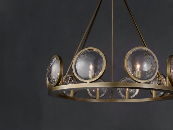 MarjieScope Brass Chandelier - Image 2
