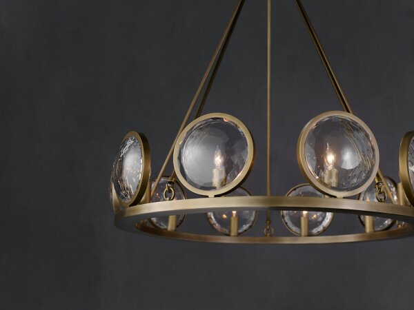 MarjieScope Brass Chandelier - Image 3