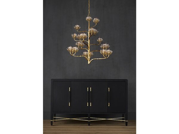 Agave Americana Gold Chandelier - Image 3