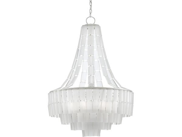 Vintner White Chandelier