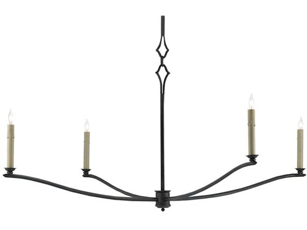 Knole Black Chandelier