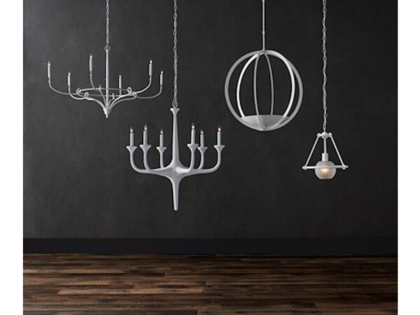 Albion White Chandelier - Image 4
