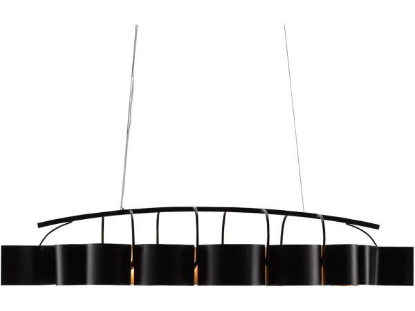 Marchfield Black Rectangular Chandelier - Image 2
