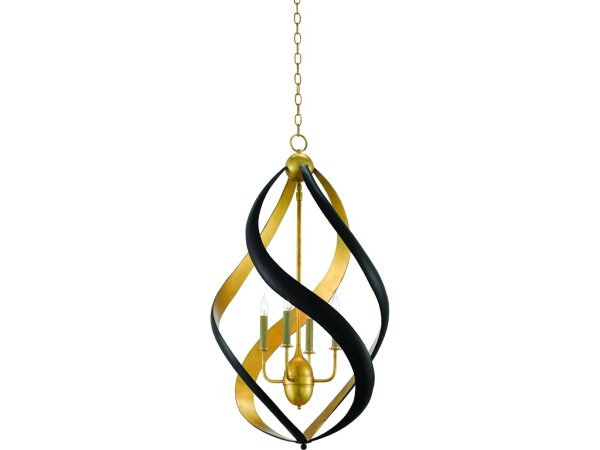 Trephine Black and Gold Chandelier - Image 2