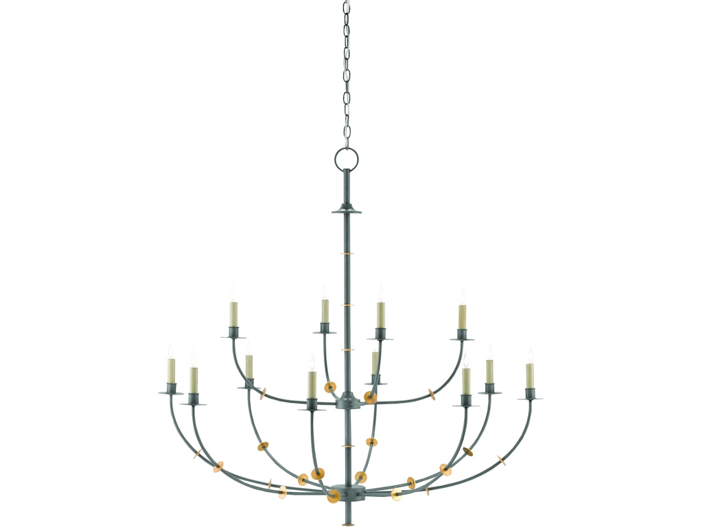 Balladier Gray Chandelier