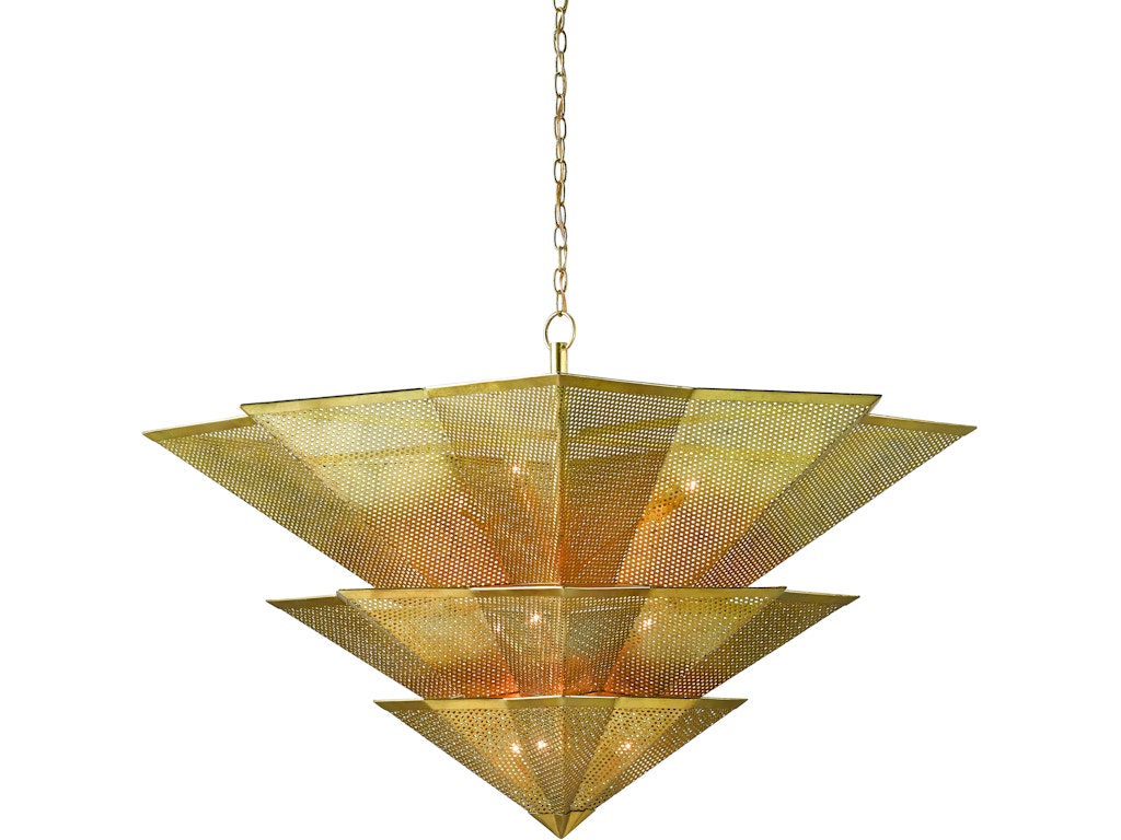 Hanway Gold Chandelier