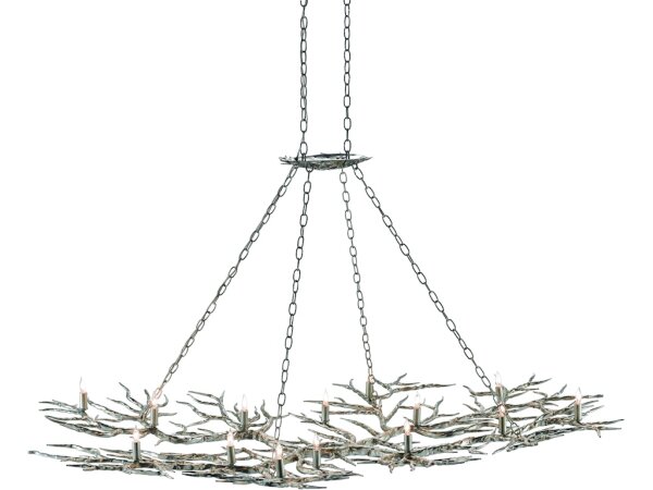 Rainforest Large Silver Chandelier - Image 3