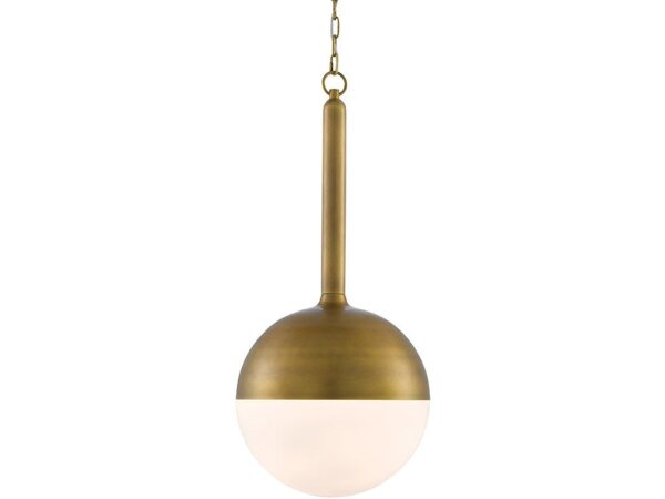 Moonward Brass Pendant