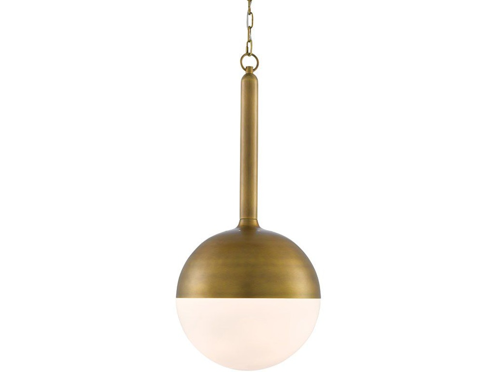 Moonward Brass Pendant