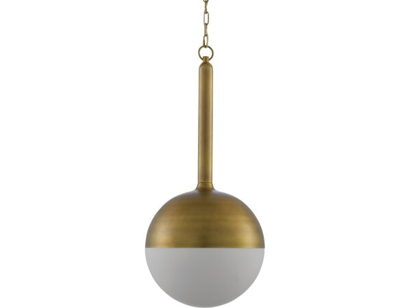 Moonward Brass Pendant - Image 2