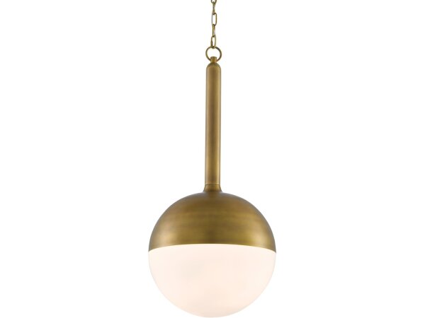 Moonward Brass Pendant - Image 3