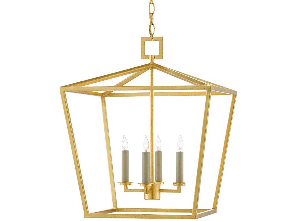 Denison Medium Gold Lantern