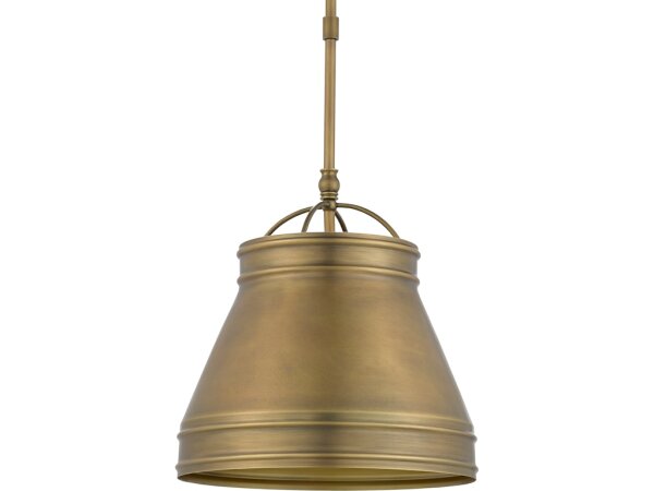 Lumley Brass Pendant - Image 2