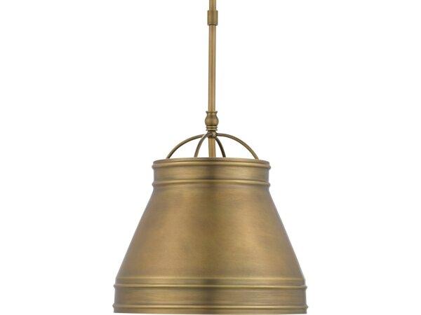 Lumley Brass Pendant - Image 3