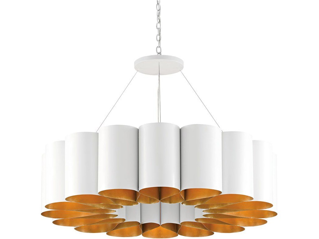 Chauveau White Chandelier