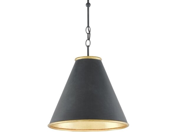 Pierrepont Small Black Pendant