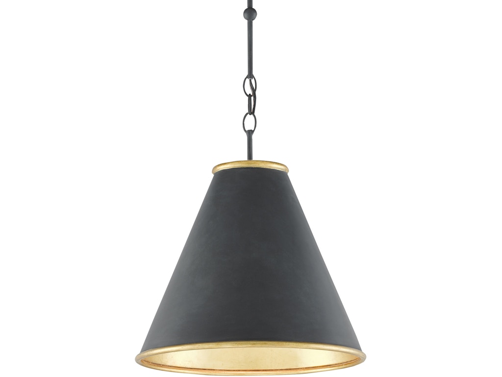 Pierrepont Small Black Pendant