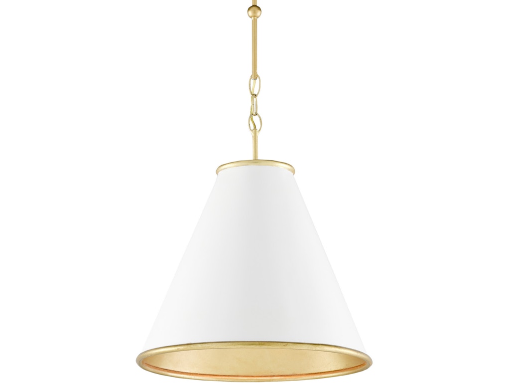 Pierrepont Small White Pendant