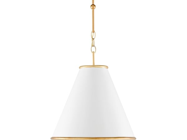 Pierrepont Small White Pendant - Image 2