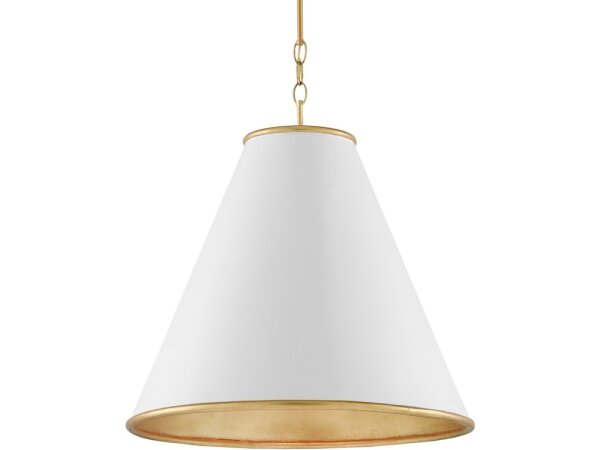 Pierrepont Large White Pendant