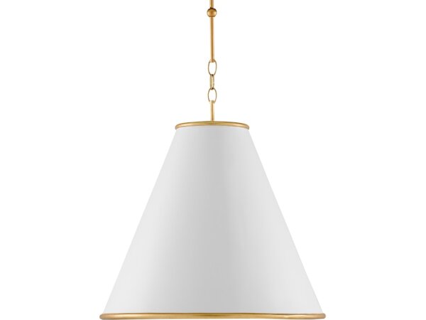 Pierrepont Large White Pendant - Image 2