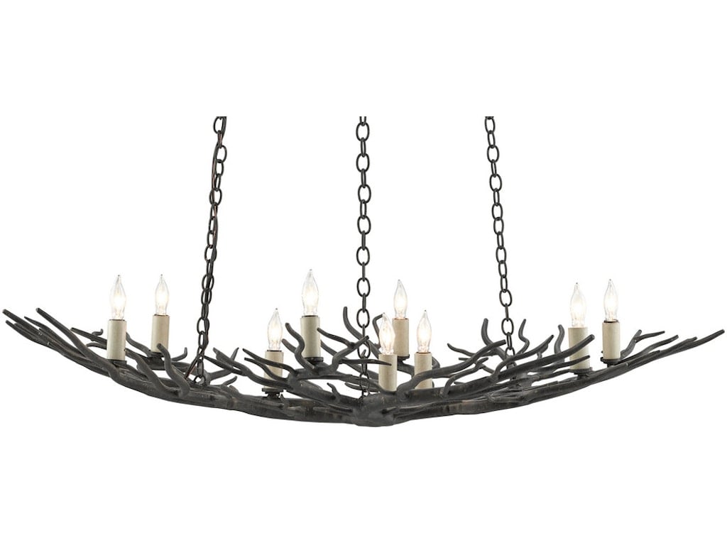 Rainforest Small Bronze Chandelier