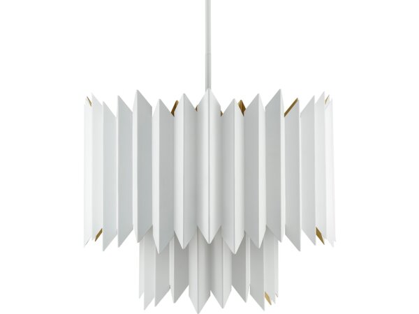 Syrie White Chandelier - Image 3